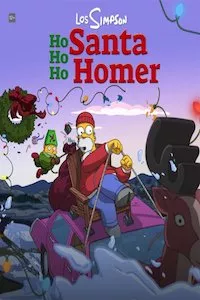 Image Ho ho ho Santa Homer