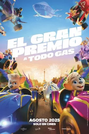 Poster El Gran Premio: A todo gas