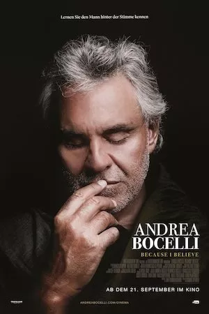 Poster Andrea Bocelli: Because I Believe Online