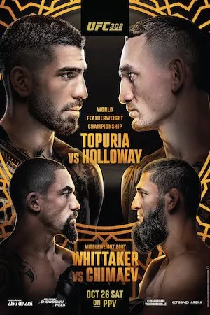 Pelisplus UFC 308: Topuria vs. Holloway