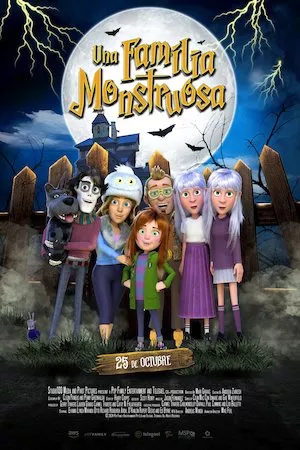 Poster Una familia monstruosa